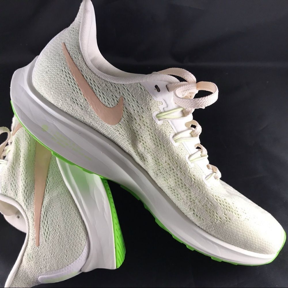 New Nike Air Zoom Pegasus 36 off white lime green Womens Running Shoes - Picture 6 of 12